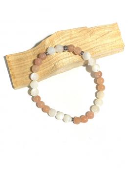 Amazonite peche nacre