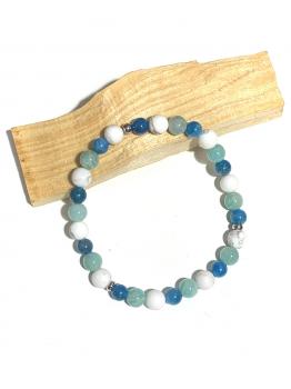 Apatite amazonite howlite