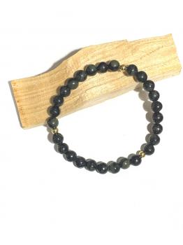 Bracelet en jaspe Kambaba vous connecte à la nature et apporte une énergie de sérénité et d'apaisement. Idéal pour renforcer la patience et encourager la croissance personnelle.