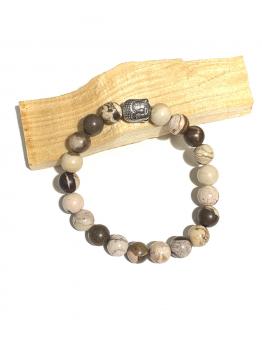 Jaspe zebre bouddha
