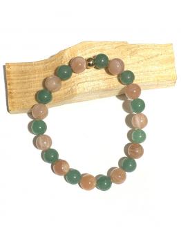 Pierre du soleil aventurine verte