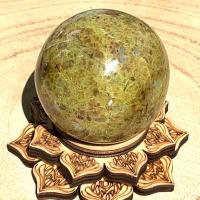Sphere opale verte 11